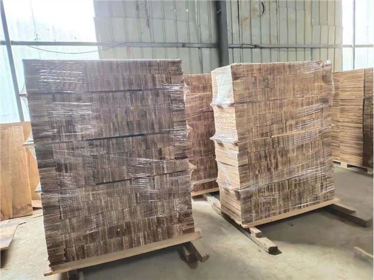 Carbonized Color Paulownia Wood Timber