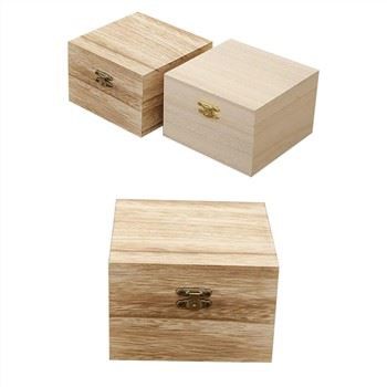 단단한 나무 오동나무 상자